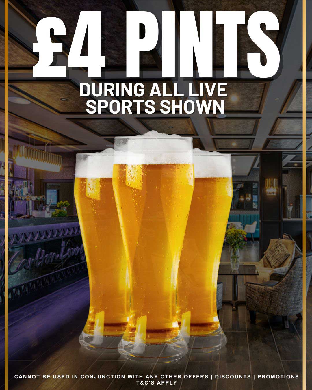 £4 Pints