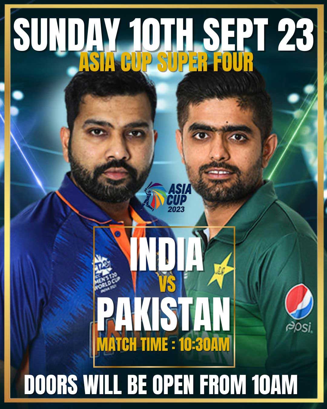 India Vs Pakista asia cup